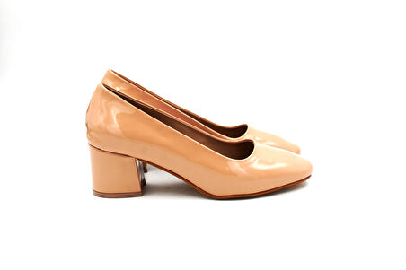 Prego Rugan Topuklu Kadın Ayakkabı NUT