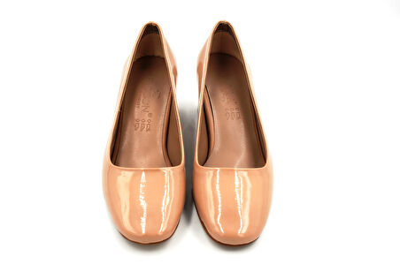 Prego Rugan Topuklu Kadın Ayakkabı NUT