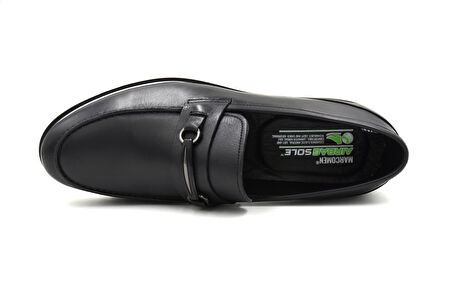 Marcomen 152-19437 İçi Dışı Hakiki Deri Eva Hafif Taban Erkek Günlük Ayakkabı SİYAH