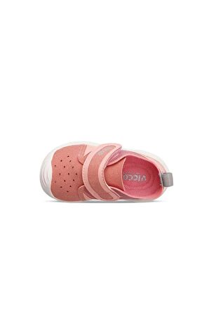 Uki 950.E24Y.166 Cırtlı Ortapedik Firs Step Shoes Bebe Ayakkabı PUDRA