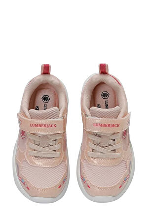 Lumberjack Love 4 Fx Cırtlı Memory İç Taban Phlon Bebe Spor Ayakkabı PEMBE