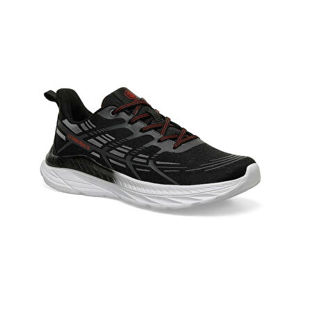 Lumberjack Hawk Phlon Hafif Taban Bağcıklı Erkek Spor Ayakkabı SİYAH