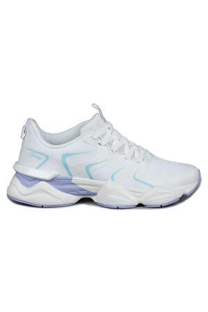 Jump 29907 Phlon Hafif Taban Bağcıklı Kadın Spor Ayakkabı BEYAZ