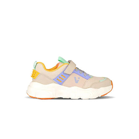 Vicco Kong Phlon Hafif Taban Cırlı Ortopedik Çocuk Spor Ayakkabı BEJ