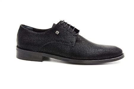 Fosco 8003 Mr İçi Dışı Hakiki Deri Erkek Klasik Neolit Ayakkabı SİYAH