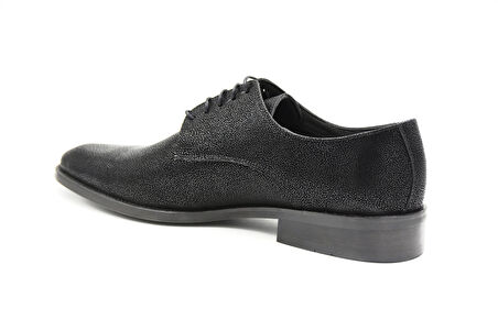 Fosco 8003 Mr İçi Dışı Hakiki Deri Erkek Klasik Neolit Ayakkabı SİYAH