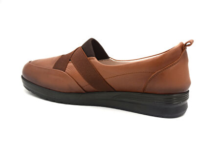 Prego (GND) İçi Dışı Hakiki Deri Termo Kaymaz Taban Günlük Kadın Ayakkabı TABA