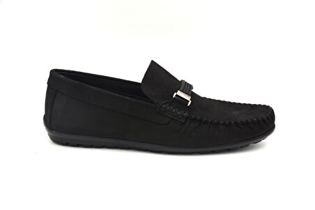 Prego (Modesa) İçi Dışı Hakiki Deri Termo Kaymaz Taban Günlük Erkek Ayakkabı SİYAH