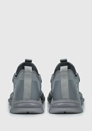 BULLDOZER 231451 Termo Kaymaz Taban Taban Dikişli Erkek Spor Ayakkabı FÜME