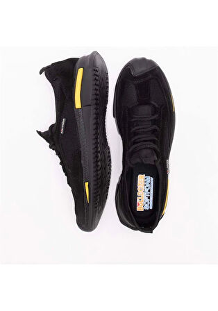 Bulldozer 231470 Termo Kaymaz Taban Erkek Hakiki Deri Spor Ayakkabı SİYAH