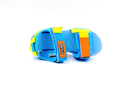 Prego (Vetta) Işıklı Phlon Hafif Taban Cırtlı Çocuk Sandalet MAVİ