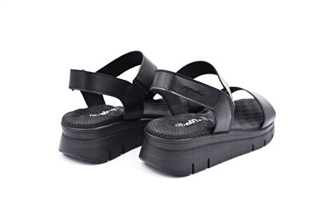 Muya Souri Masajlı Günlük Kadın Sandalet SİYAH