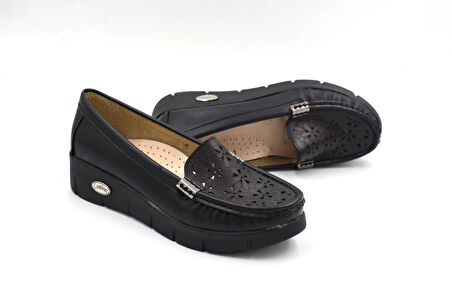 Prego (Oc Shoes) Poli Hafif Taban Günlük Kadın Ayakkabı SİYAH