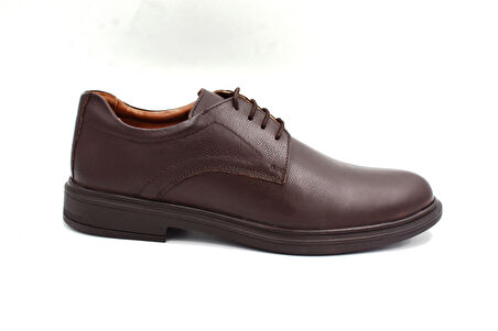 Polaris 4S.100406.M 4PR Hakiki Deri Günlük Erkek Ayakkabı KAHVE