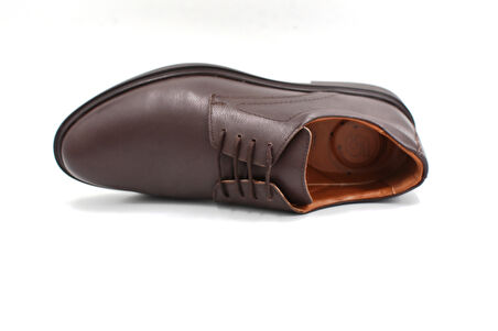 Polaris 4S.100406.M 4PR Hakiki Deri Günlük Erkek Ayakkabı KAHVE