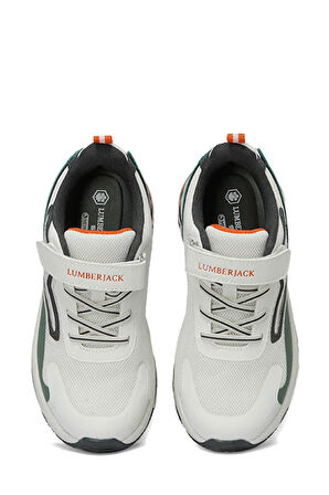 Lumberjack VITTORIA 4FX Uniseks Çocuk Spor Ayakkabı BEYAZ