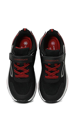Lumberjack VITTORIA 4FX Uniseks Çocuk Spor Ayakkabı SİYAH
