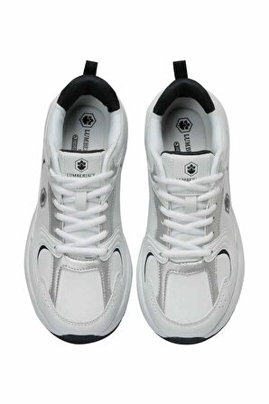 Lumberjack POL PU 4PR Bağcıklı Phlon Taban Erkek Sneaker BEYAZ