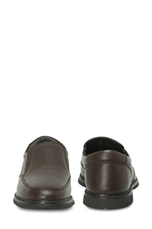 Polaris 5 Nokta 107588.m 4fx Termo Kaymaz Taban Hakiki Deri Günlük Confort Erkek Ayakkabı KAHVE