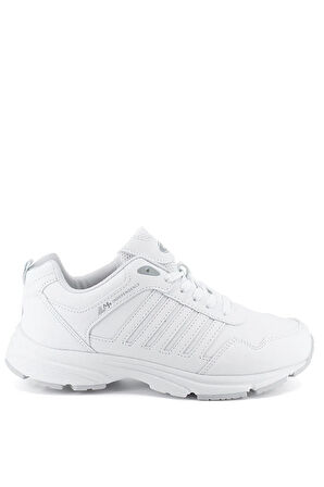 M.p Poli Hafif Taban Kadın Bağcıklı  Koşu Ayakkabı 242-6923 BEYAZ