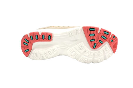 M.p Poli Hafif Taban Kadın Bağcıklı  Koşu Ayakkabı 242-6923 BEJ