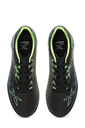 Kinetix HYDE TF 4PR Siyah Unisex Halı Saha Ayakkabısı SİYAH