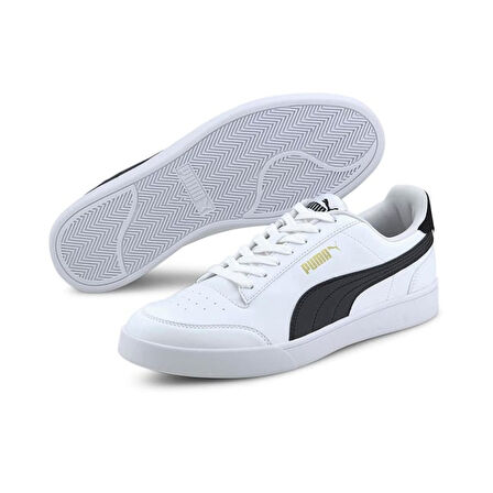 Puma Shuffle Erkek Sneaker BEYAZ SİYAH