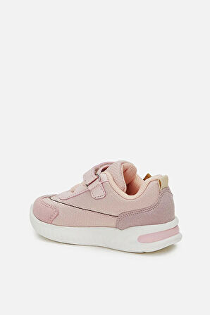 Vicco Tino Cırtlı Phlon Hafif Taban Çocuk Spor Ayakkabı PUDRA