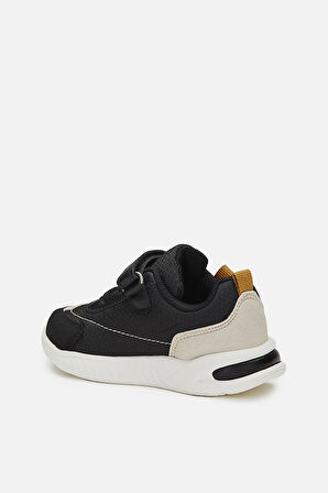 Vicco Tino Cırtlı Phlon Hafif Taban Çocuk Spor Ayakkabı SİYAH