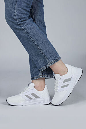 Jump 29964 Phlon Hafif Taban Bağcıklı Uniseks Spor Ayakkabı BEYAZ