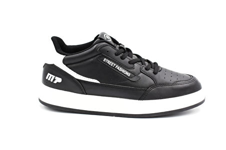 M.p 242-2058 Bağcıklı Termo Kaymaz Taban Erkek Spor Ayakkabı SİYAH