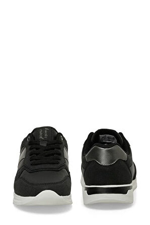 Kinetix Kubrıno 4Pr Phlon Hafif Taban Bağcıklı Uniseks Spor Ayakkabı SİYAH