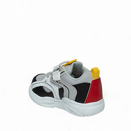 Prego (Armix) Işıklı Cırtlı Bebe 2011 Çocuk Spor Ayakkabı GRİ