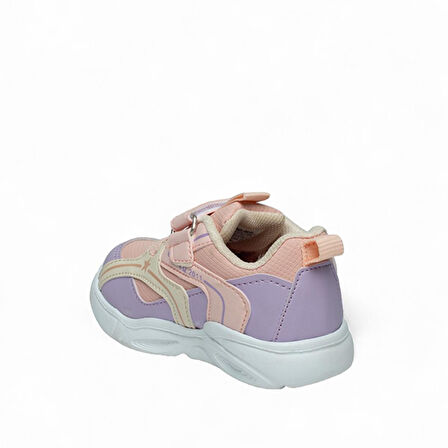 Prego (Armix) Işıklı Cırtlı Bebe 2011 Çocuk Spor Ayakkabı PUDRA