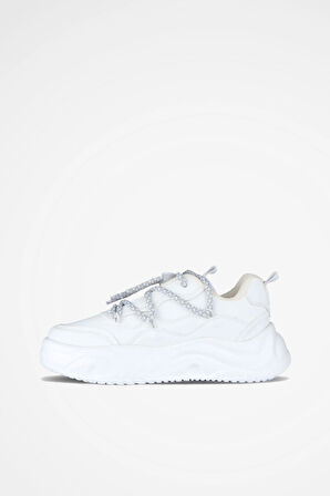 Vicco Dublin Phlon Hafif Taban Bağcıklı Sneaker BEYAZ