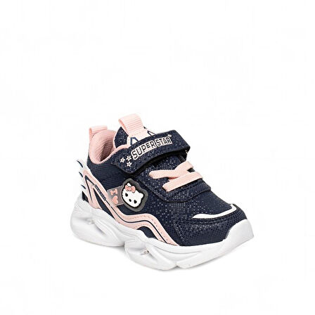 Prego (Süperstar) Bebe 305-18 Cilt Çocuk Işıklı Spor Ayakkabı SİYAH
