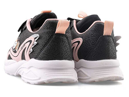 Prego (Sper Star) Phlon Hafif Taban Cırtlı Cocuk Spor Ayakkabı SİYAH