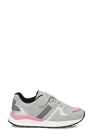 Kinetix GENTE PU F 4PR Kız Çocuk Spor Ayakkabı GRİ