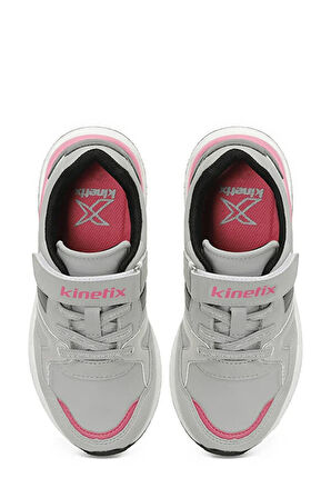 Kinetix GENTE PU F 4PR Kız Çocuk Spor Ayakkabı GRİ