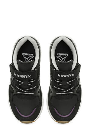 Kinetix GENTE PU F 4PR Kız Çocuk Spor Ayakkabı SİYAH