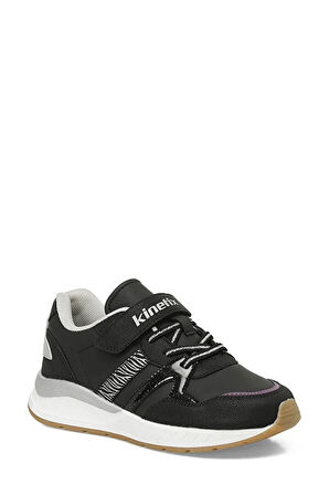 Kinetix GENTE PU F 4PR Kız Çocuk Spor Ayakkabı SİYAH