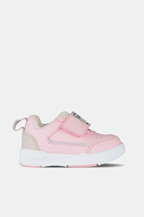 Vicco Fidel Ortapedi Cırtlı Phlon Hafif Taban Bebe Sneaker PEMBE