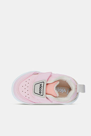 Vicco Fidel Ortapedi Cırtlı Phlon Hafif Taban Bebe Sneaker PEMBE