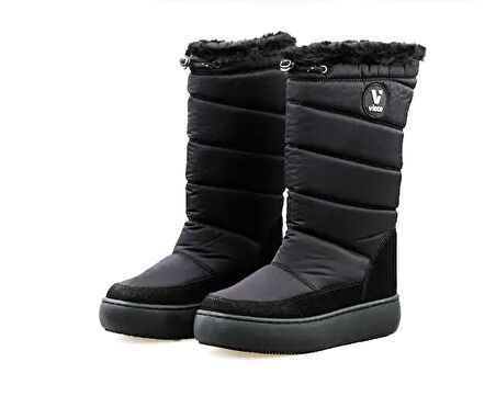 Vicco Melodic Termo Kaymaz Taban Fermuarlı Çocuk Çizme SİYAH