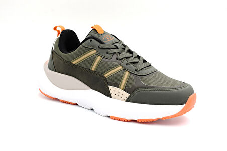 M.P 242-2048 Phlon Hafif Taban Bağcıklı Erkek Spor Ayakkabı HAKİ