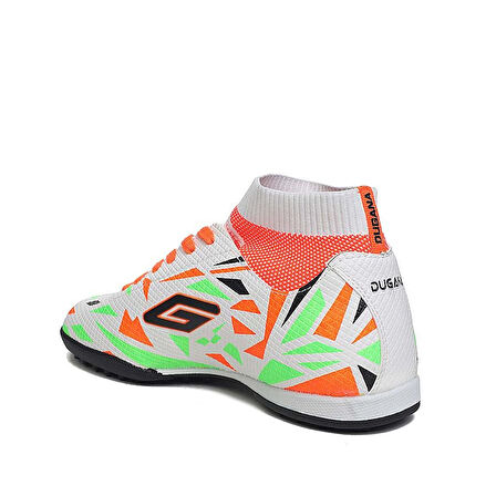 Prego (Dugano) Çoraplı Çocuk Halı Sha Ayakkabı BEYAZ