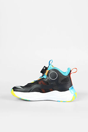 Vicco Daxi Phlon Hafif Taban Bağcık Mekanizmalı Çocuk Spor Ayakkabı SİYAH