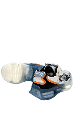 Jump 31053 Şeffaf Taban Cırtlı Çocuk Spor Ayakkabı GRİ