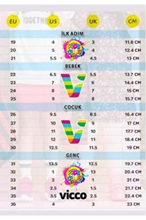 Vicco Dexter 946.b24k.441 Phlon Hafif Ortapedik Taban Cırtlı Çocuk Bilekli    Spor Ayakkabı BEYAZ