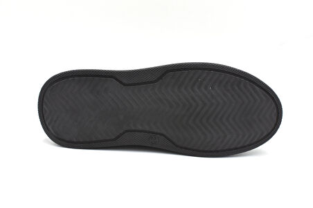 Beyaz (Gnd) Poli Hafif Taban Lastk Bağcıklı Comfort Günül Kadın Ayakkabı SİYAH